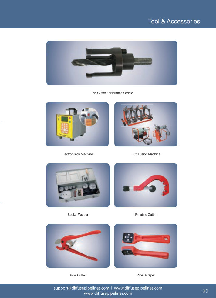Tools & Accessories from DIFFUSE catalog